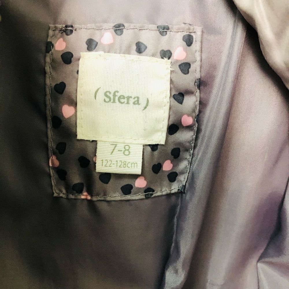 Sfera Girls’ Mini-hearts Puffer Jacket - Picture 8 of 8